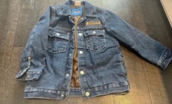 Veste en jean garçon 6 ans