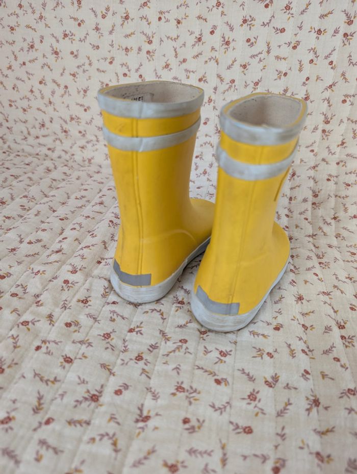 Bottes de pluie Aigle jaune 23 - photo numéro 3