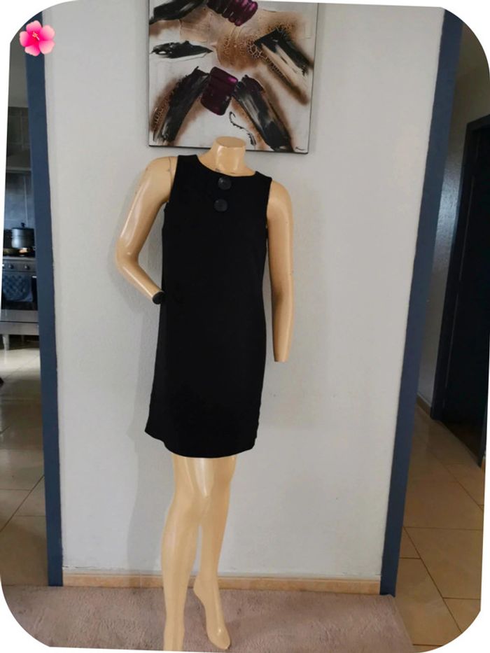 très belle robe taille 38 etam noir - photo numéro 5