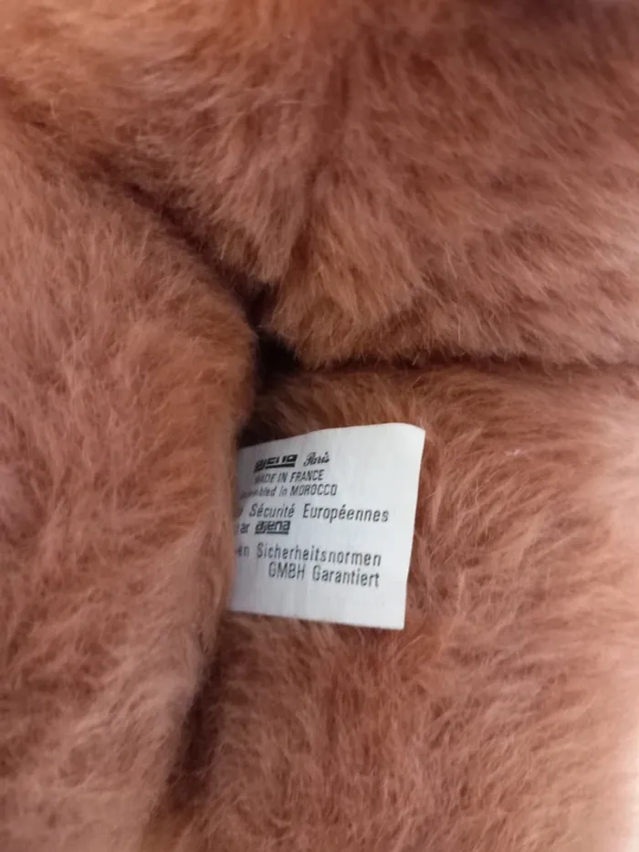 Peluche nombrilou Ajena vintage 37cm - photo numéro 7
