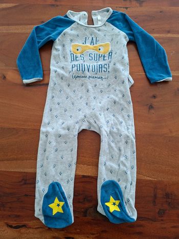 Pyjama 1 pièce Gemo 24 mois