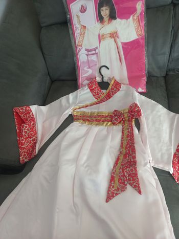 Robe déguisement chinoise japonaise 5/7 ans césar