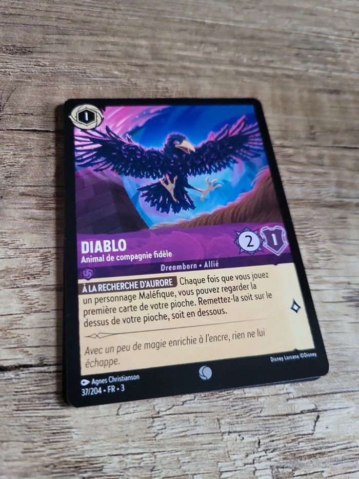 Carte Lorcana Diablo