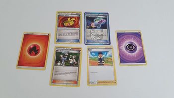 6 cartes Pokemon