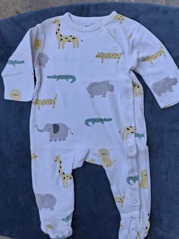 Pyjama fin mixte 6 mois kiabi