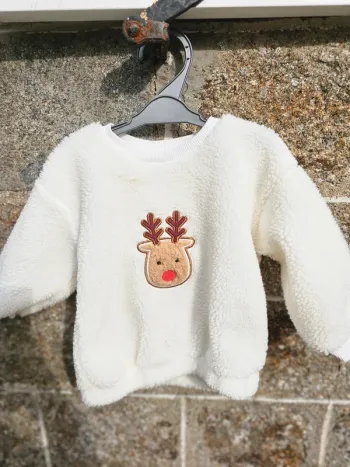 Pull chaud bébé mixte