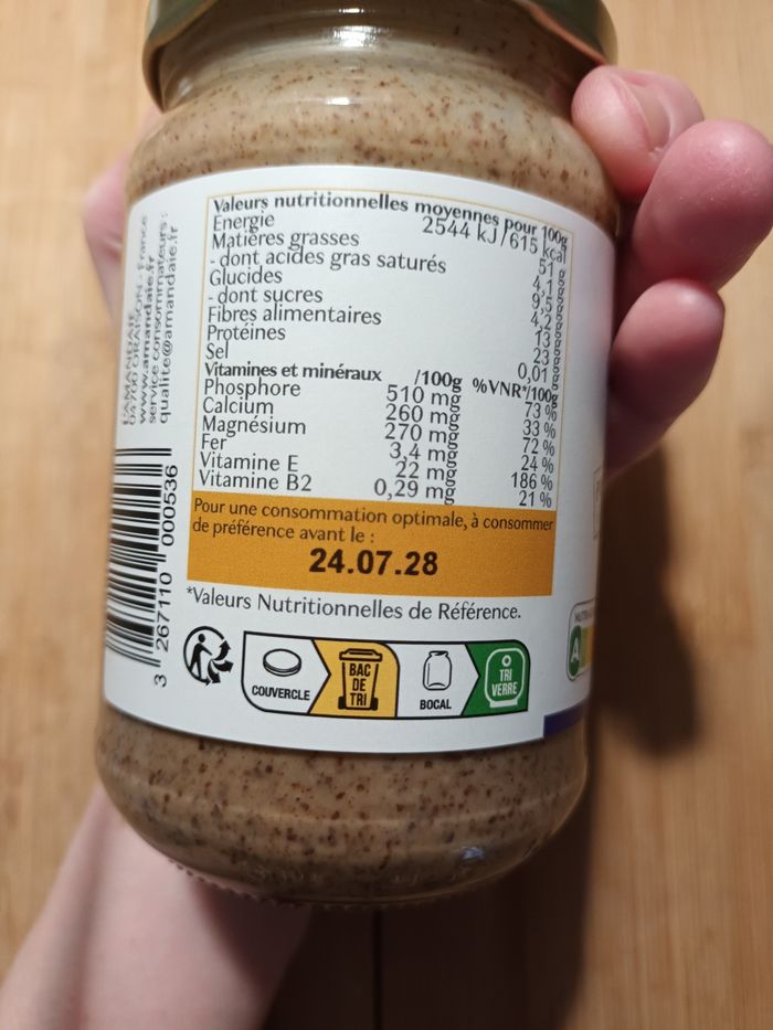 Lot 900 g purée amande bio - photo numéro 4