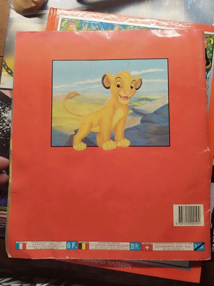 Album panini le roi lion complet - photo numéro 5