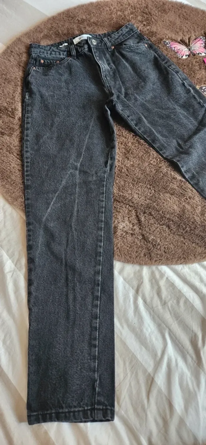 Jeans mom taille 34 xs - photo numéro 2