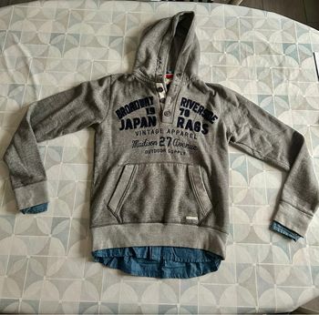 Sweat homme S / 36 - Japan Rags -Neuf