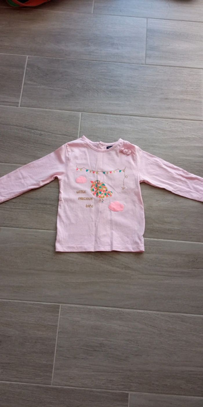 T-shirt manches longues 18M Kiabi