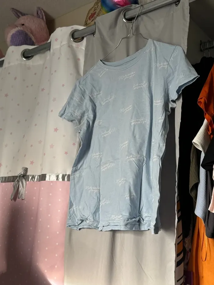Tee-shirt bleue Primark