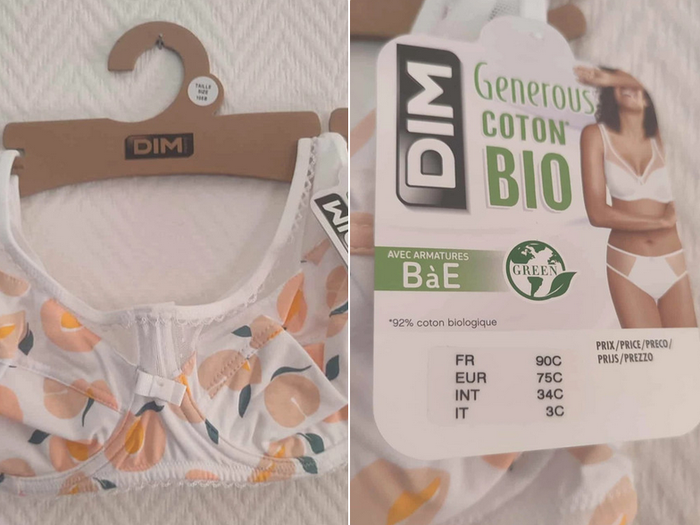 Soutien gorge Dim 90C Générous