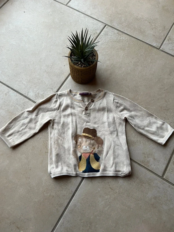 Pull garçon taille 9 mois