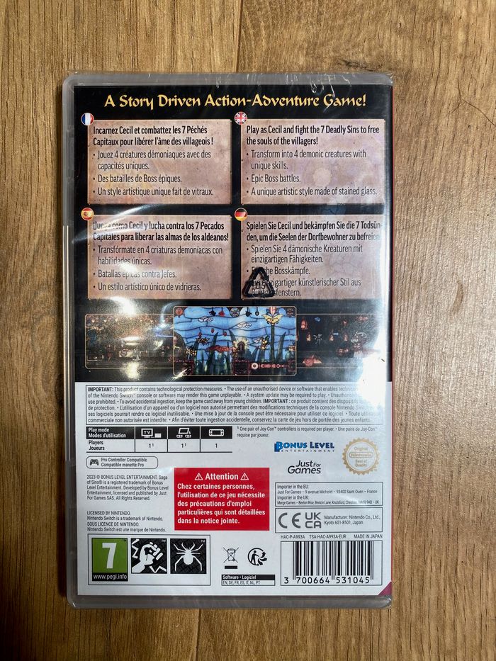 Saga of sins - Switch - jeu neuf sous blister - photo numéro 5