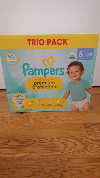 couche taille 5 trio pack premuim protection