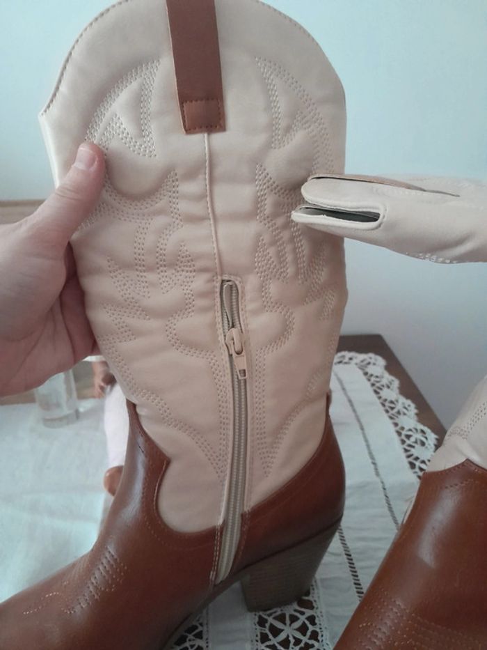 Bottes bicolore - photo numéro 3