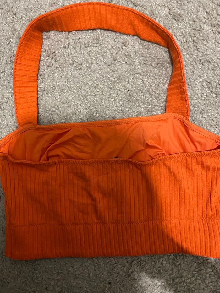 Top court orange - photo numéro 2