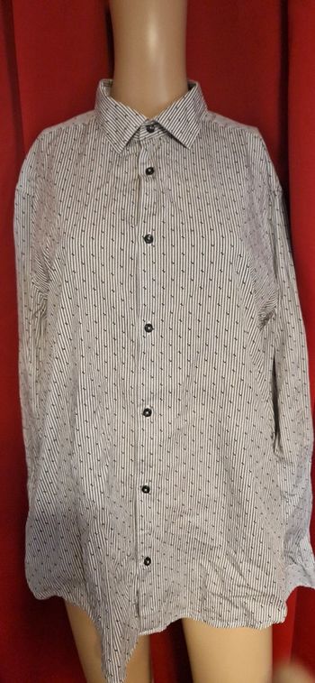 Belle chemise rayures homme taille L