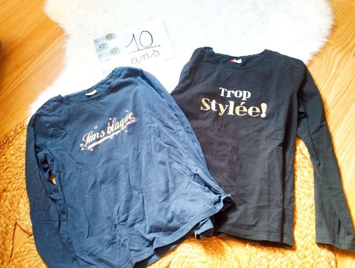 Lot t-shirts tao 10ans