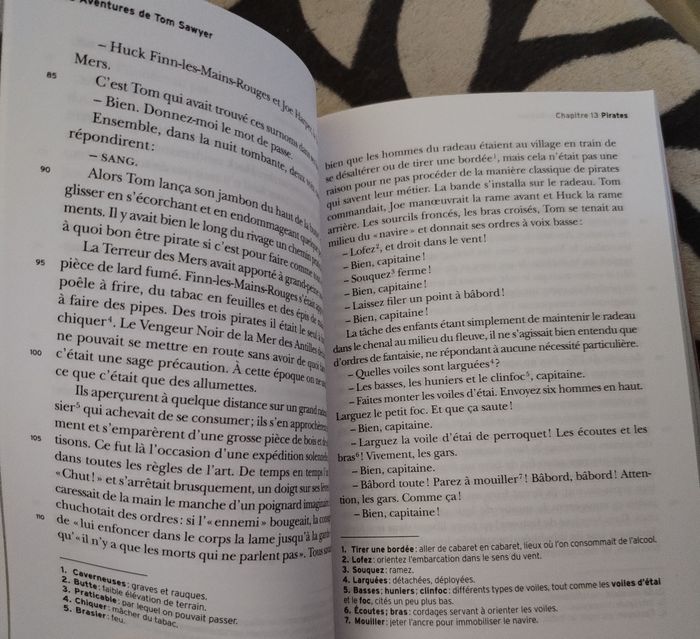 Livre "Les Aventures de Tom Sawyer" de Mark Twain édition Classico collège - photo numéro 3