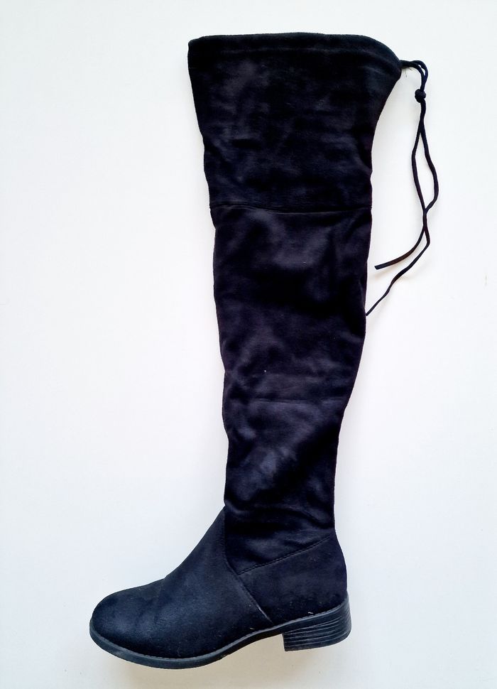 Lily Shoes - Cuissardes, talon plat - Noir - 38 - photo numéro 4