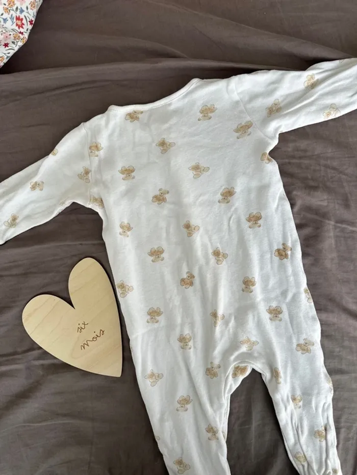 Pyjama coton ours Zara - photo numéro 3