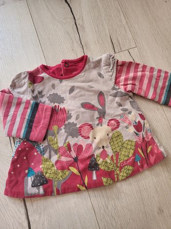 Pull à pressions catimini fille 3mois