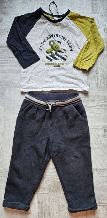 Ensemble lulu castagnette 24 mois