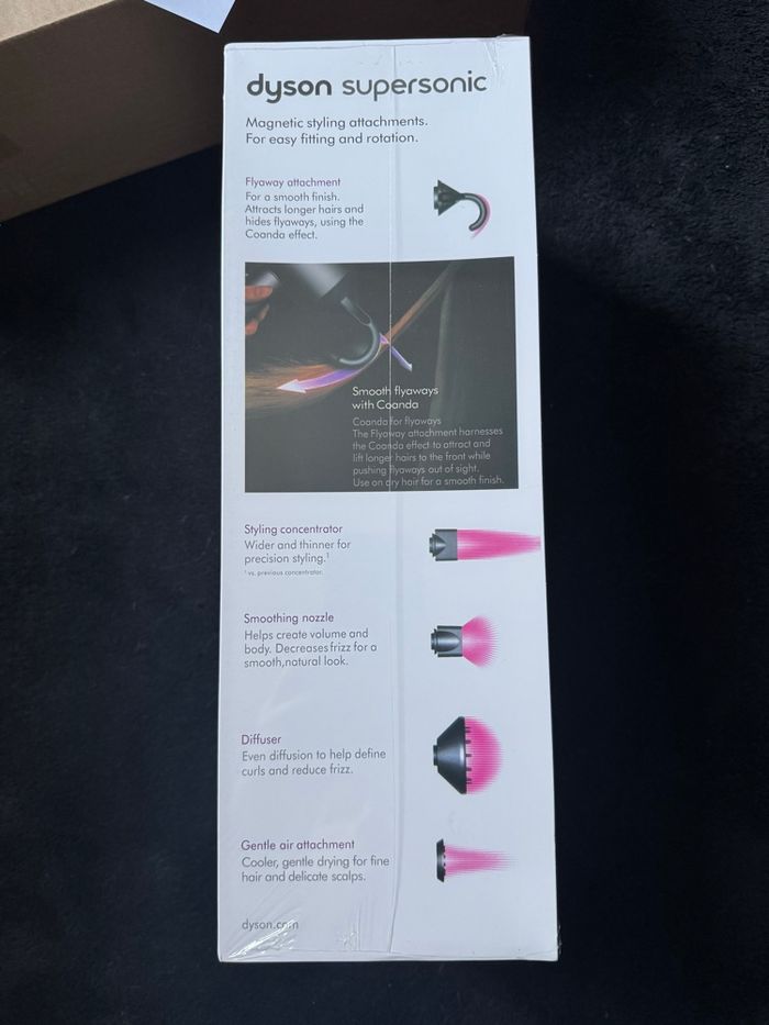 Sèche cheveux Dyson Supersonic Gris Rose Fuchsia - photo numéro 4