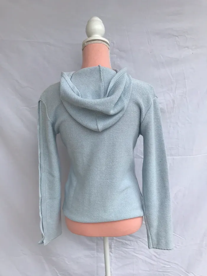 Pull bleu clair - photo numéro 9