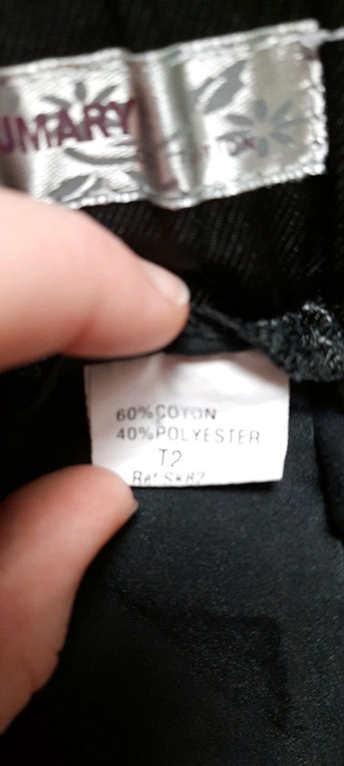 Jupe noire satin de soirée - photo numéro 5