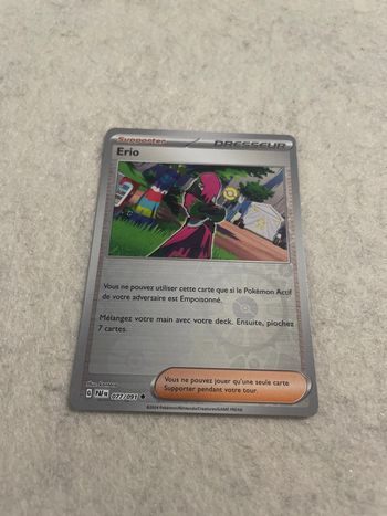 Carte Pokémon Erio 077/091 Reverse Destinées De Paldéa 4.5 FR