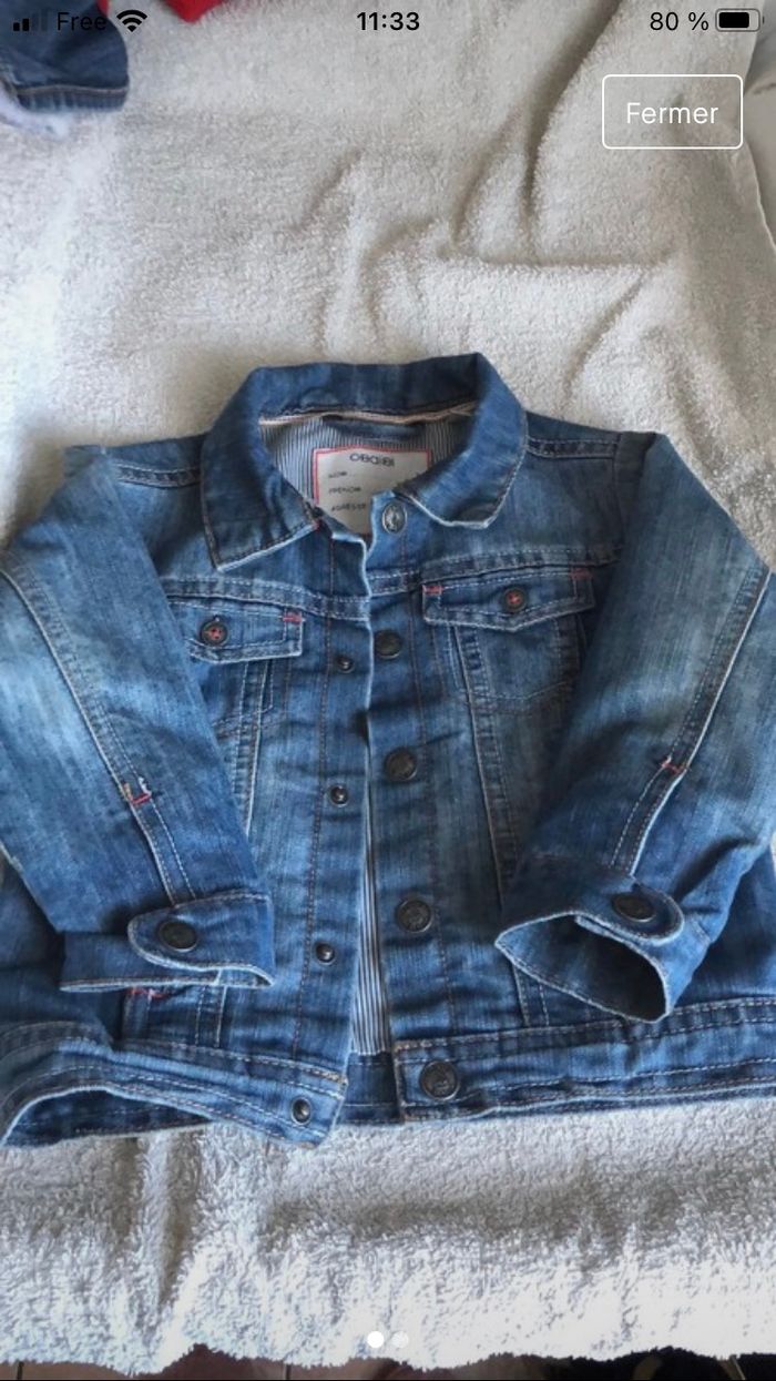 Veste en jean 18 mois