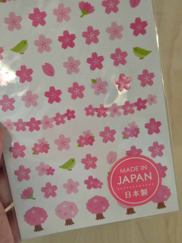 Stickers Chocotto Seal Series : Sakura - photo numéro 4