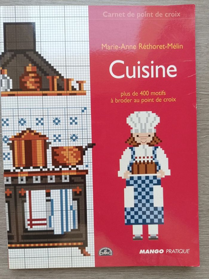 Livre point de croix cuisine - photo numéro 1