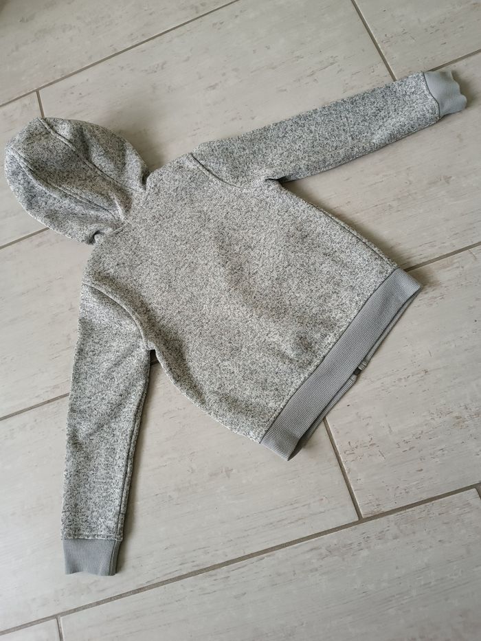 Gilet zippé à capuche garçon 8 ans in extenso - photo numéro 3