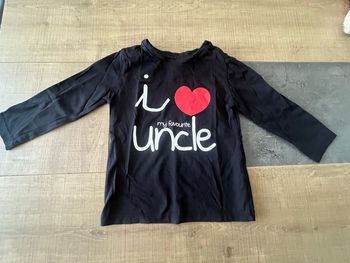 T shirt j’aime mon oncle 
