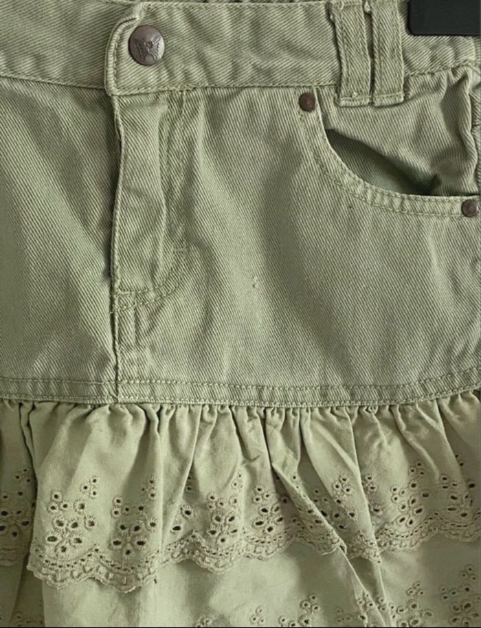 Jupe courte fille bi matière H&M 6 ans - photo numéro 2