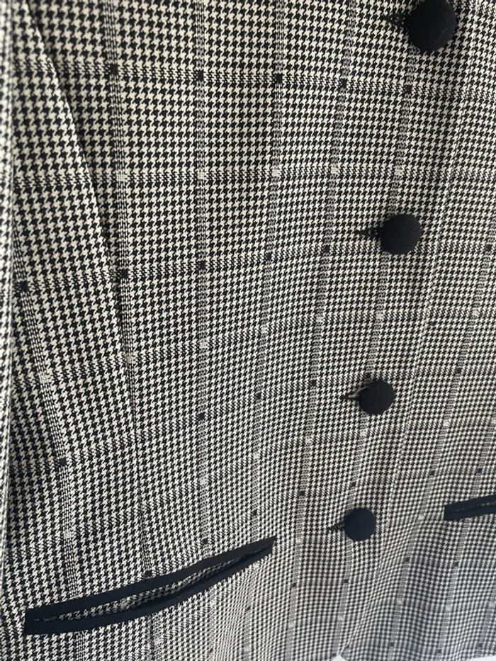 blazer Blazer pied-de-poule vintage T.40 - photo numéro 2
