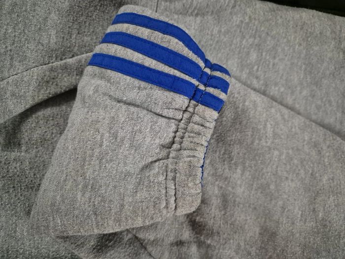Veste doudoune vintage réversible Adidas homme noir et bleu marine ou grise et bleu - photo numéro 11