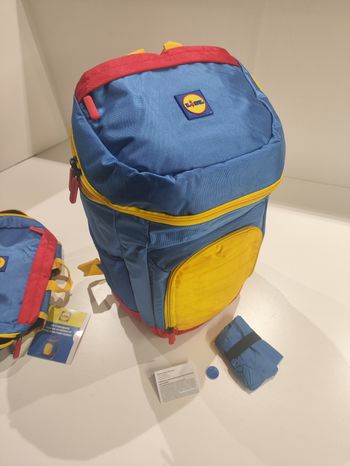 Grand Sac à dos Lidl avec Compartiment Isotherme et PC ou Eau - Type Decathlon Sport Randonnée Mixte