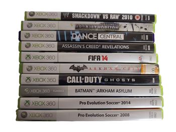 lot de 10 jeux Xbox 360 en très bon état général