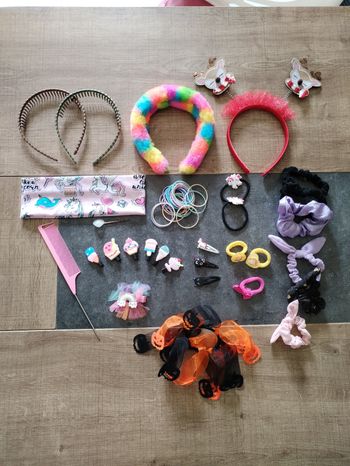 Lot coiffure fillette