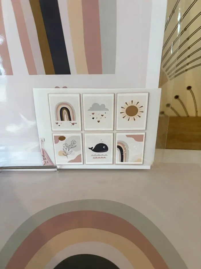 Affiches “Pastel Poétique” pour chambre enfant - photo numéro 2