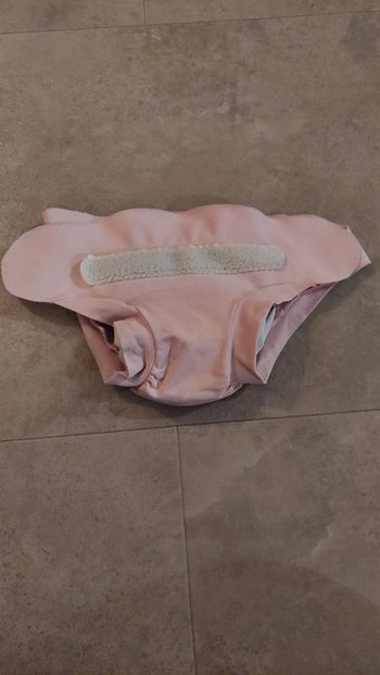 Couche lavable hamac taille S rose pâle