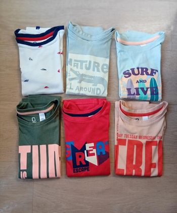 Gros lots vêtements été 4 ans garçon 