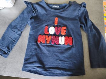 T-shirt bébé fille 24 mois 