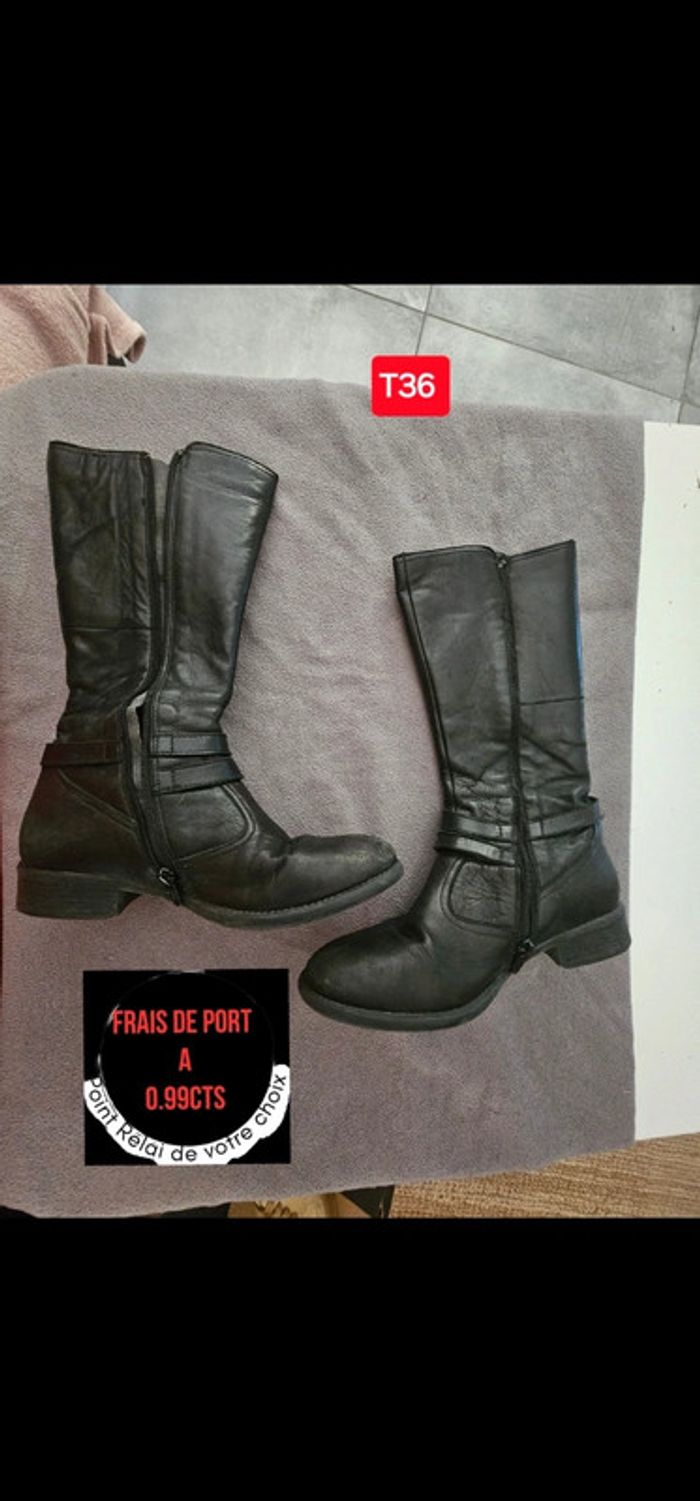 Botte noir - T36