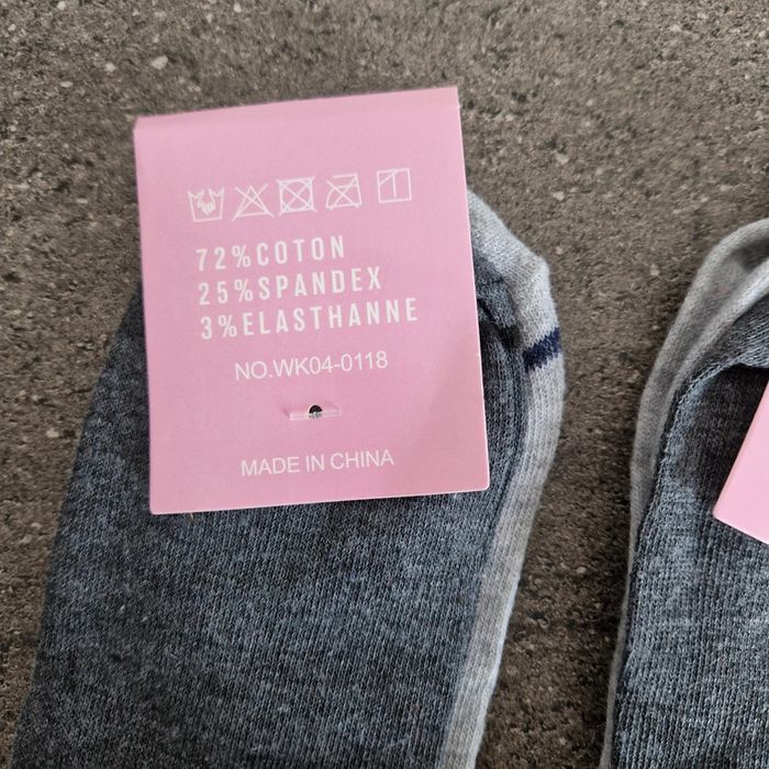 4 paires de socquettes 39/42. - photo numéro 4